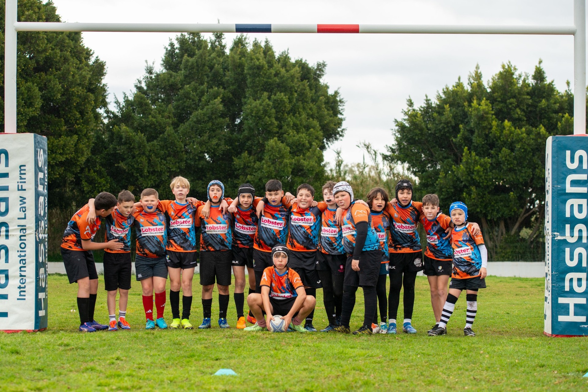 Equipo de la Escuela de Rugby del Linense Rugby Club
